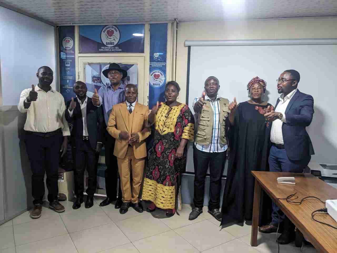 Rencontre stratégique de hauts niveau entre les responsables  du PNLHV  EN RDC  et les haut Responsables de ‘’MGM ‘’ ASBL  sur la lutte Nationale contre les hépatites Virales en RDCongo.